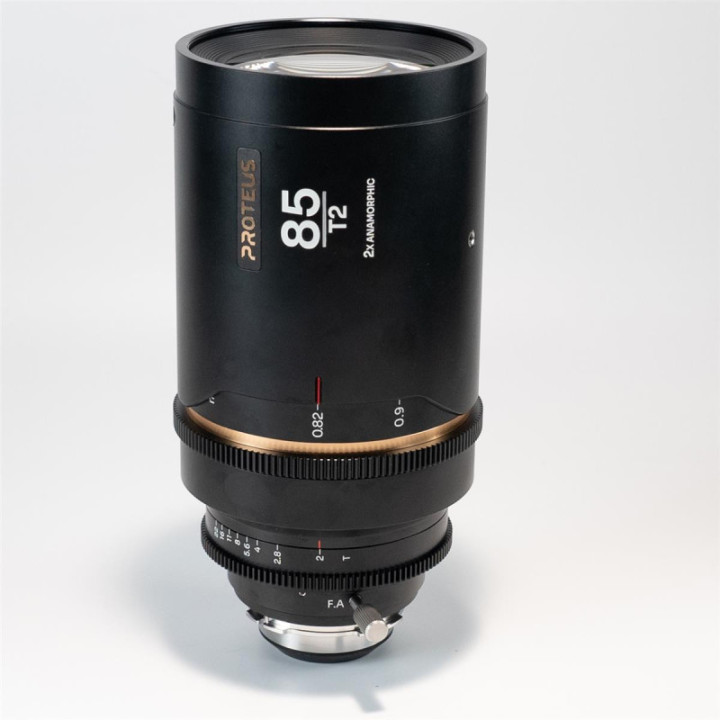 Laowa VE8520PLEFSM - Proteus 2X Anamorphic 85mm T2 - Silver (Meters) - Arri PL/Canon EF