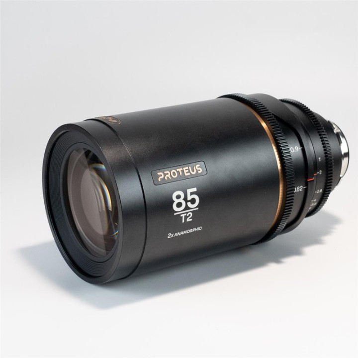 Laowa VE8520PLEFSM - Proteus 2X Anamorphic 85mm T2 - Silver (Meters) - Arri PL/Canon EF