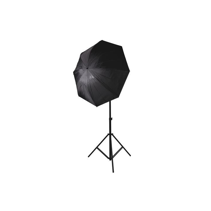 Falcon Eyes 2555 - Umbrella Set White/Black 152 cm incl. tripod and bracket