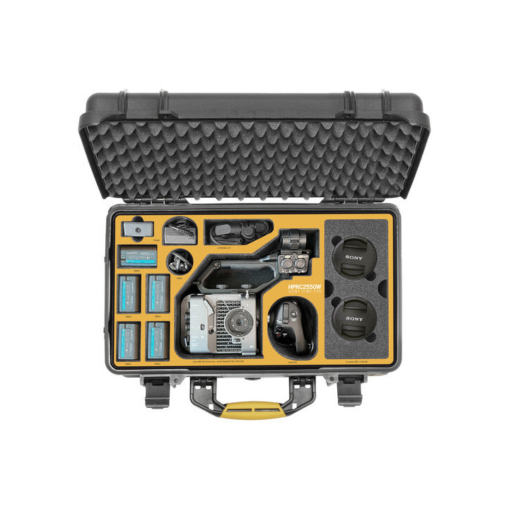 HPRC FX6-2550W-01 - Wheeled Hard Case for Sony FX6 Camera