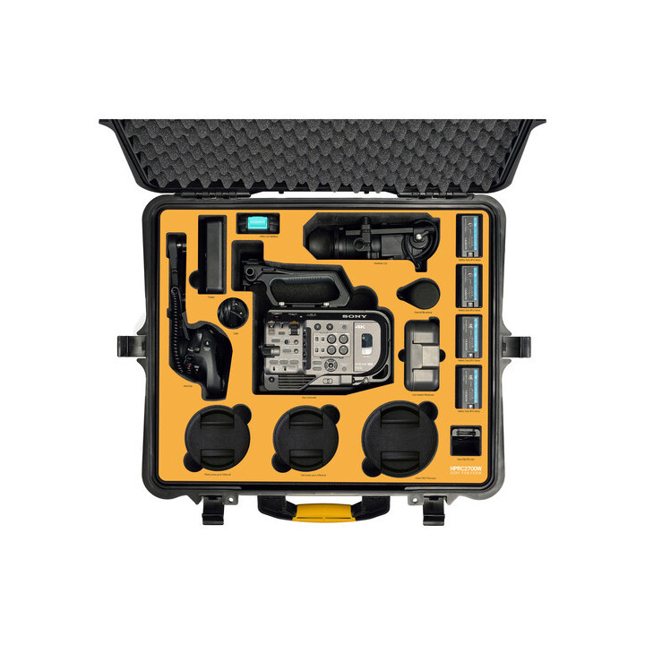 HPRC FX9-2700W-01 - Wheeled Hard Case for Sony FX9 Camera and Accessories