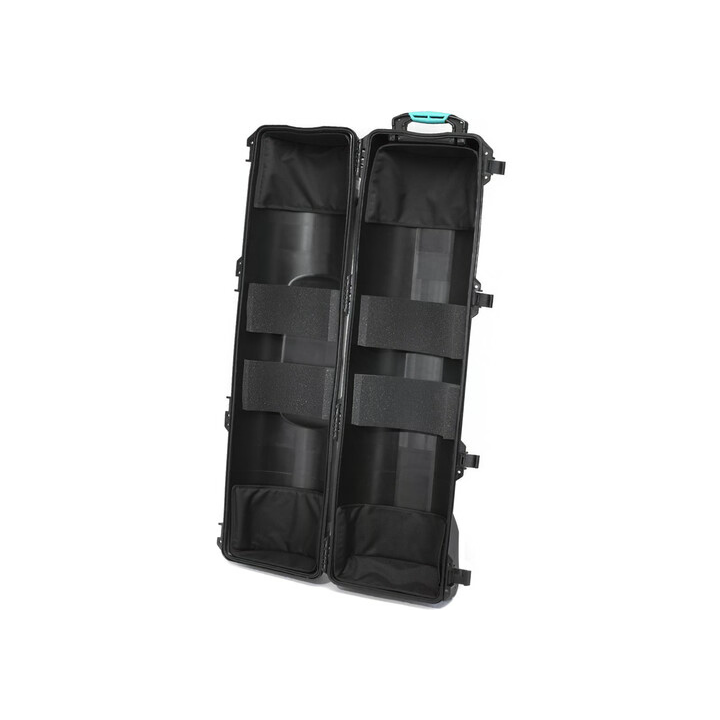 HPRC HPRC6400WTRIBLB - Wheeled Hard Resin Case with Tripod Holder Kit (Black)