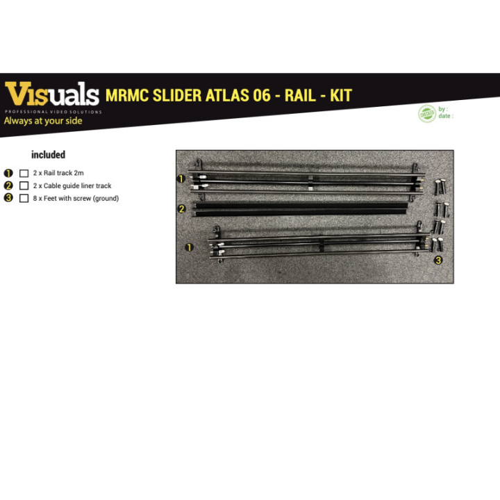 MRMC HSM-1-Z8-2m - Slidekamera Atlas Rail 2m