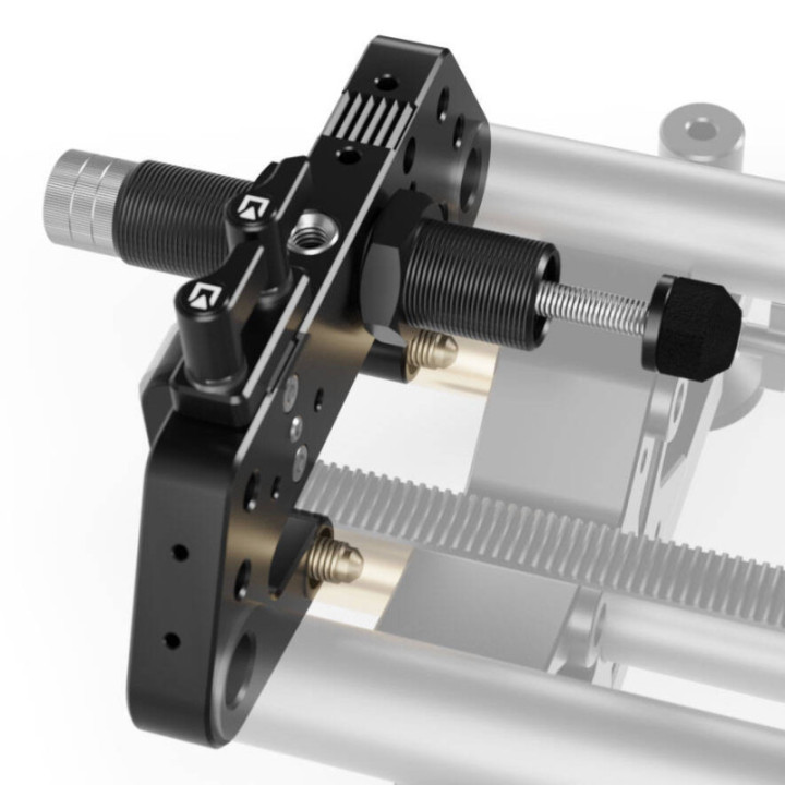 MRMC HSM-1-Z16v2 - Slidekamera Atlas Rail Bracket with Pneumatic Bumpers