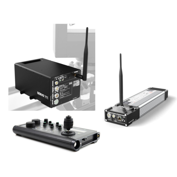 MRMC HSN-2v4, MRMC-HPB-1E, MRMC-HPN-2v2 - Slidekamera servo motor + PSU 320E + Kairos