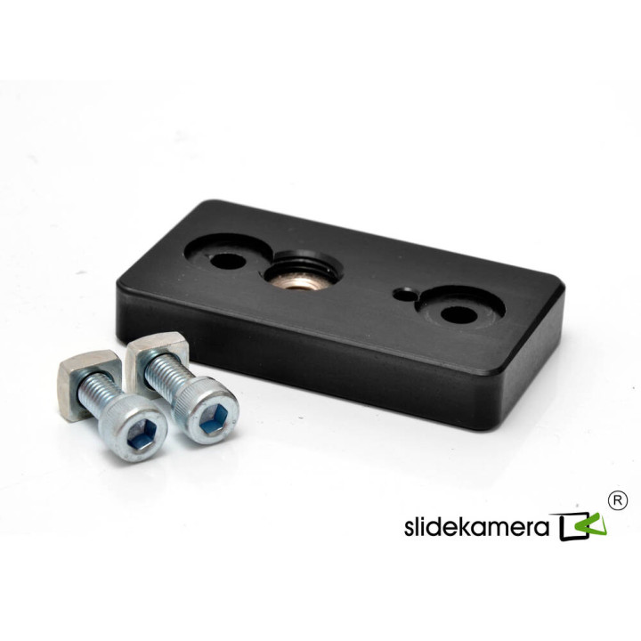 MRMC AF-8 SH - Slidekamera AF-8 SH 3/8" and 1/4" Thin Mounting Plate for X-slider