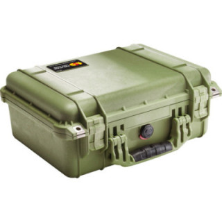 Pelicase 1450-001-130E - Peli Case 1450, Green, No Foam