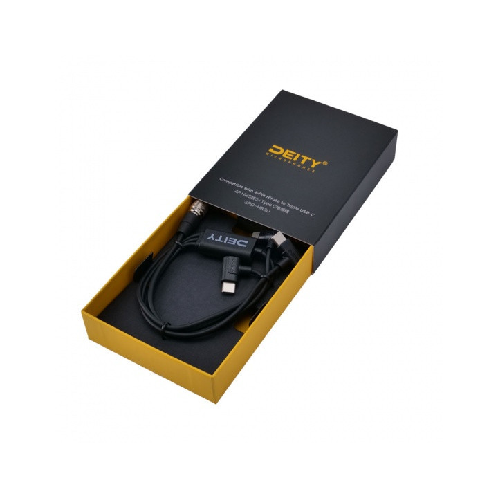 Deity DY-6971842185542 - SPD-HR3U (4-Pin Hirose to Triple USB-C)