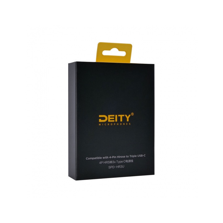 Deity DY-6971842185542 - SPD-HR3U (4-Pin Hirose to Triple USB-C)