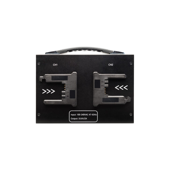 FXLION FX-BM2LC - 2 CH B-Mount Charger - 33.6V/3.75A 2