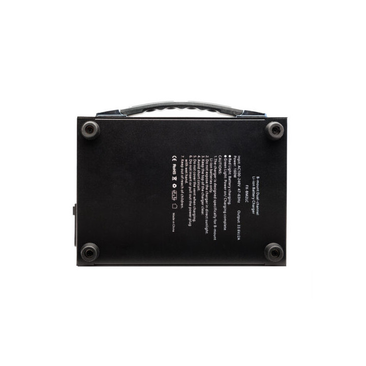 FXLION FX-BM2LC - 2 CH B-Mount Charger - 33.6V/3.75A 2
