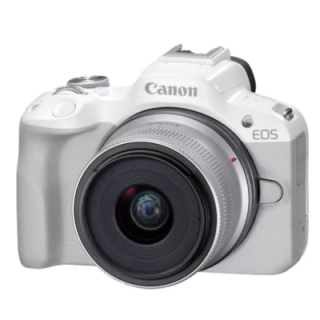 Canon 5812C013 - EOS-R50 + RF-S 18-45mm White