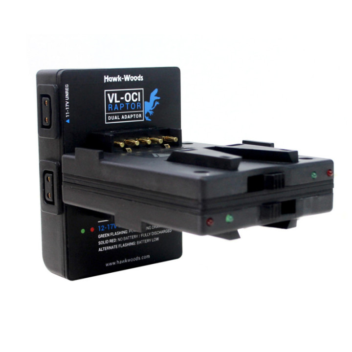 Hawkwoods VL-OCI - V-lock mini V-Raptor dual camera fitting