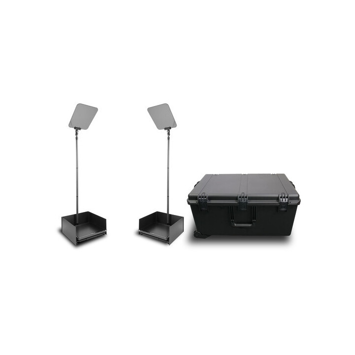 Prompter People PRO-SP19PKIT-CARB - PP-Stage Pro 19" Pair KIT