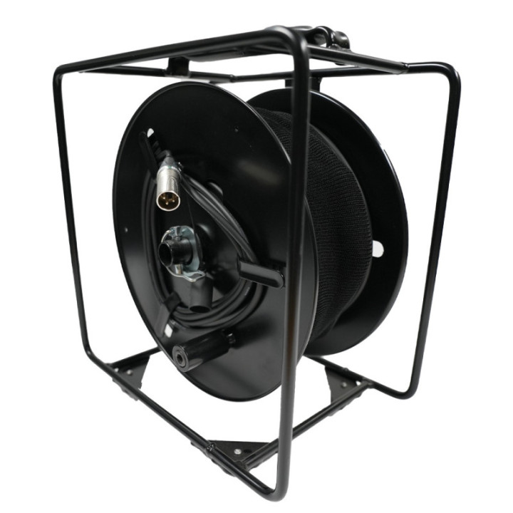 Metal Drum 150m XLR Cable