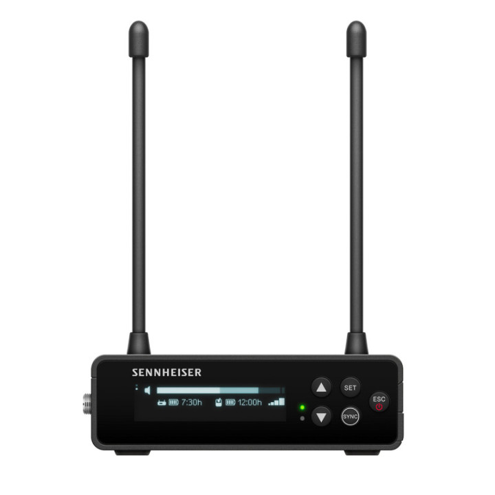 Sennheiser EW-DP EK (Q1-6) - Digital Wireless Lavalier Set with Wireless Receiver (Q1-6: 470.2 - 526 MHz)