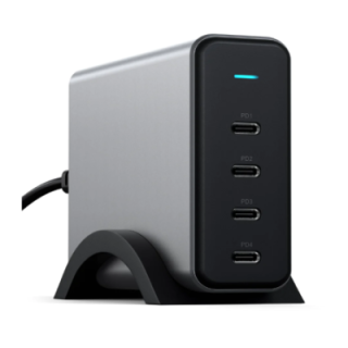 LMP TM165WG - USB-C GaN charging station 165W, Black