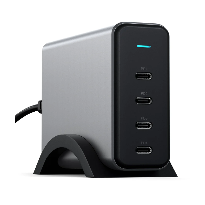 LMP TM165WG - USB-C GaN charging station 165W, Black