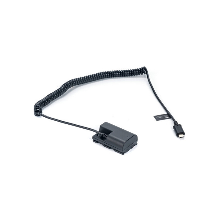 Tilta DB-LPE6-USBC - Canon LP-E6 Dummy Battery to USB-C PD Power Cable
