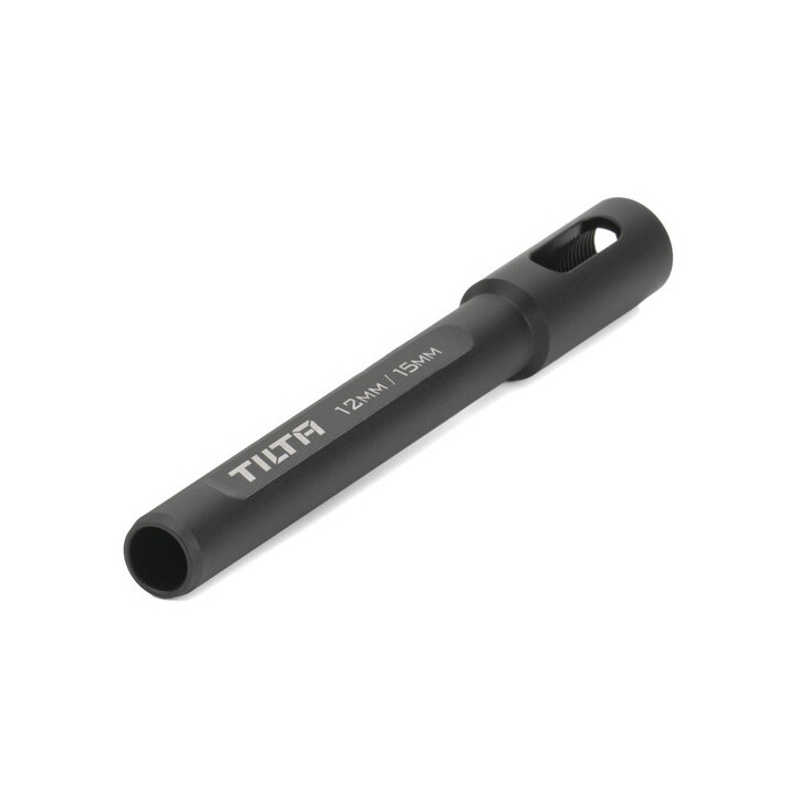 Tilta TA-15R-12R-B - Tilta 15mm to 12mm DJI Rod Adapter - Black
