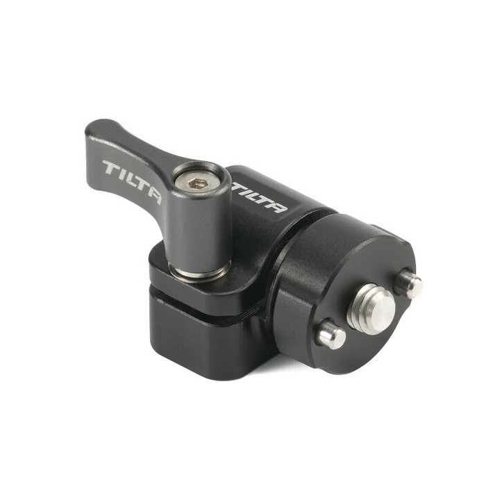 Tilta TA-15RH-1420F-B - 15mm Rod Holder to 1/4"-20 Adapter (Front Mounted) - Black