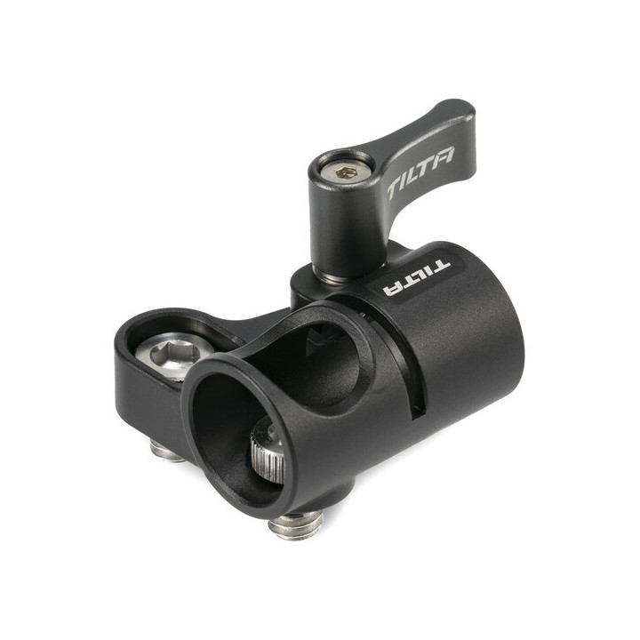 Tilta TA-15RH-D1420-B - 15mm Rod Holder to Dual 1/4"-20 Adapter - Black