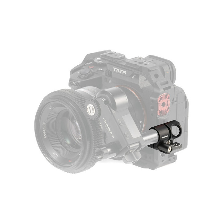 Tilta TA-15RH-D1420-B - 15mm Rod Holder to Dual 1/4"-20 Adapter - Black