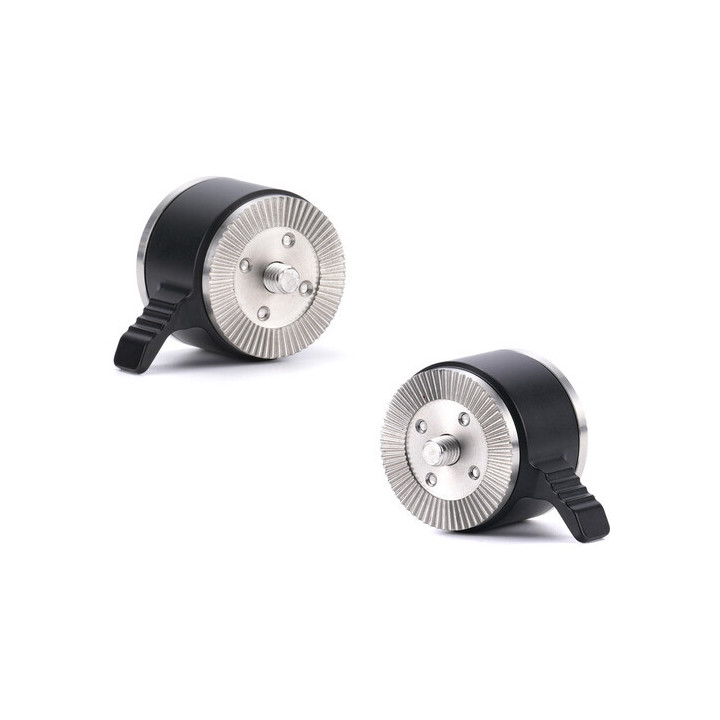 Tilta TA-ARA-P-B - Side Quick Adjust Rosette Adapter - Black (One Pair)