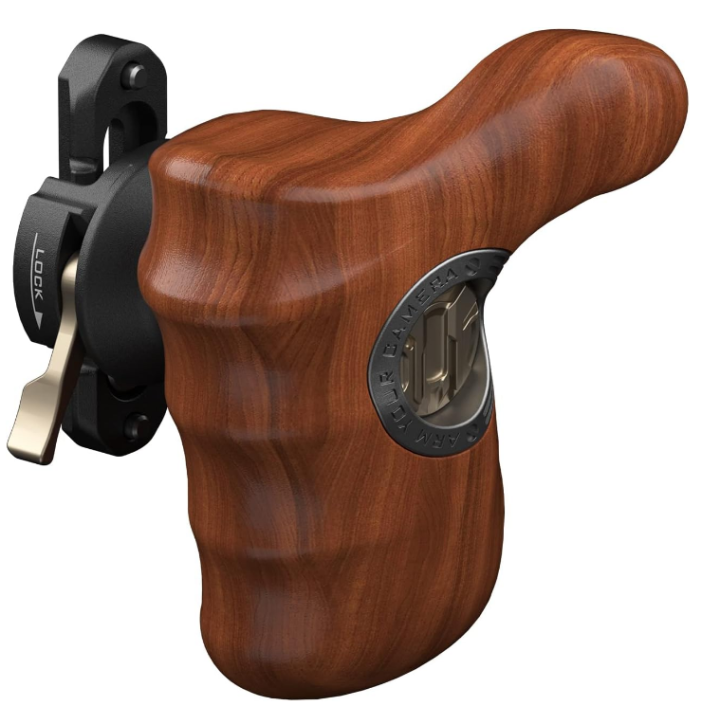 Tilta TA-AWH8-L-B - Tiltaing Advanced Left Side Wooden Handle Type VIII - Black