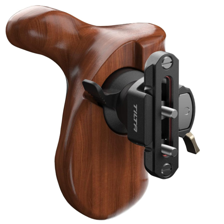 Tilta TA-AWH8-L-B - Tiltaing Advanced Left Side Wooden Handle Type VIII - Black