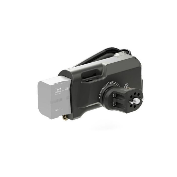 Tilta TA-LRH2-57-G - Tiltaing Left Side Advanced Power Handle with Run/Stop Type II (F570 Battery) - Tilta Gray