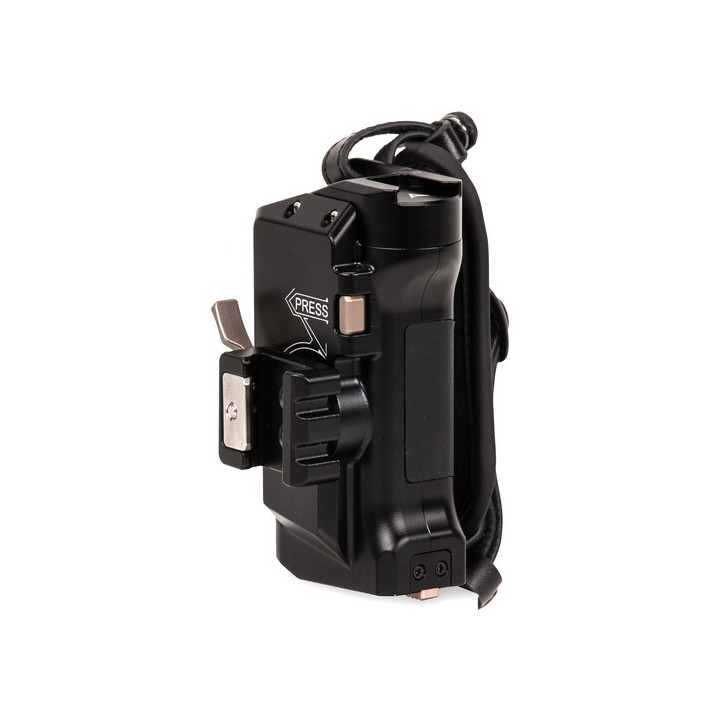 Tilta TA-LRH4-57-B - Tiltaing Left Side Advanced Power Handle with Run/Stop (F570 Battery) - Black