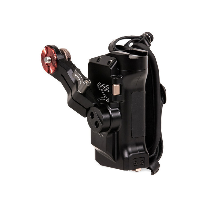 Tilta TA-LRH5-57-B - Tiltaing Left Side Advanced Power Handle with Run/Stop (F570 Battery) - Black