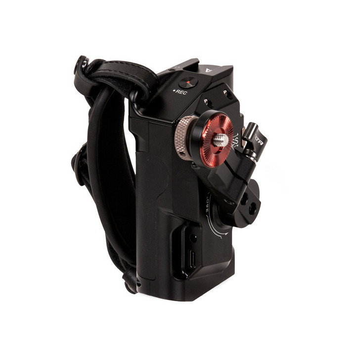 Tilta TA-LRH5-57-B - Tiltaing Left Side Advanced Power Handle with Run/Stop (F570 Battery) - Black