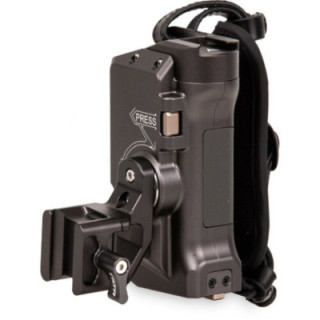 Tilta TA-LRH6-57-G - Tiltaing Left Side Advanced Power Handle with Run/Stop (F570 Battery) - Tilta Gray