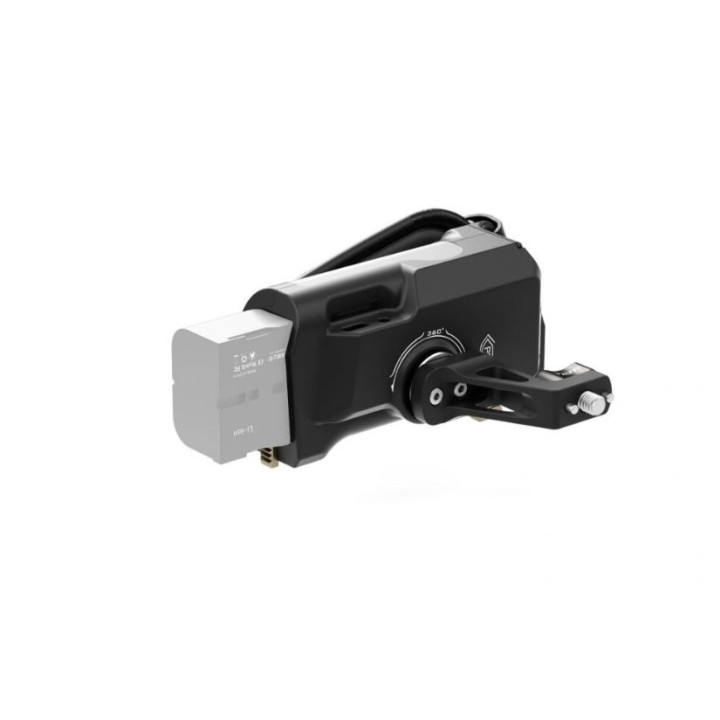 Tilta TA-LRH7-57-B - Tiltaing Left Side Advanced Power Handle with Run/Stop Type VII (F570 Battery) - Black