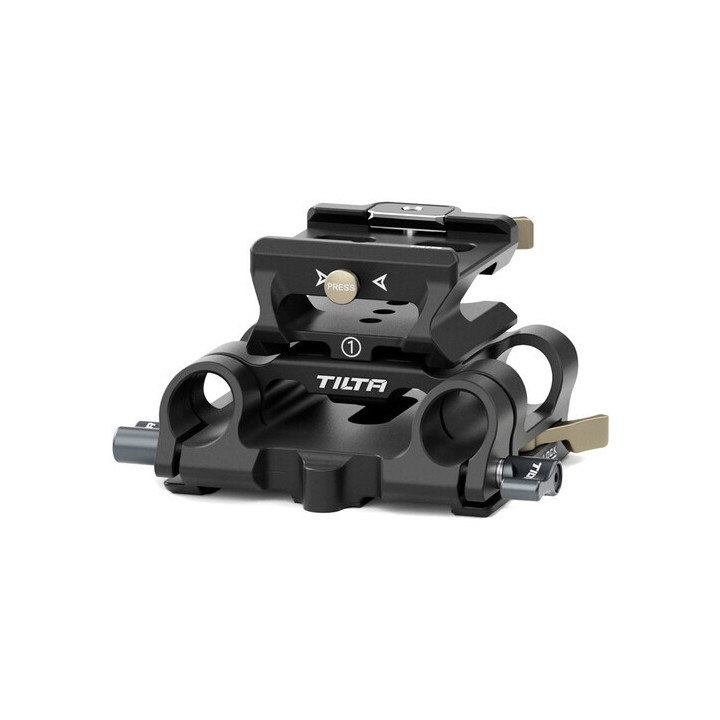 Tilta TA-MBP1-B - Tilta Modular 15mm LWS Baseplate Type I - Black