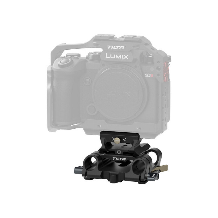 Tilta TA-MBP1-B - Tilta Modular 15mm LWS Baseplate Type I - Black