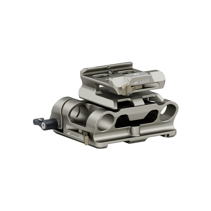 Tilta TA-MBP2-TG - Tilta Modular 15mm LWS Baseplate Type II - Titanium Gray