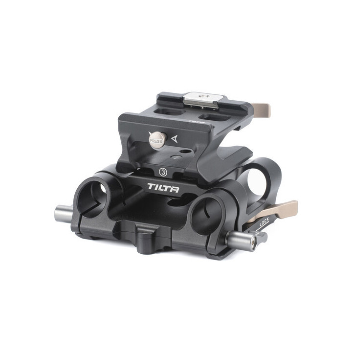 Tilta TA-MBP3-B - Tilta Modular 15mm LWS Baseplate Type III - Black
