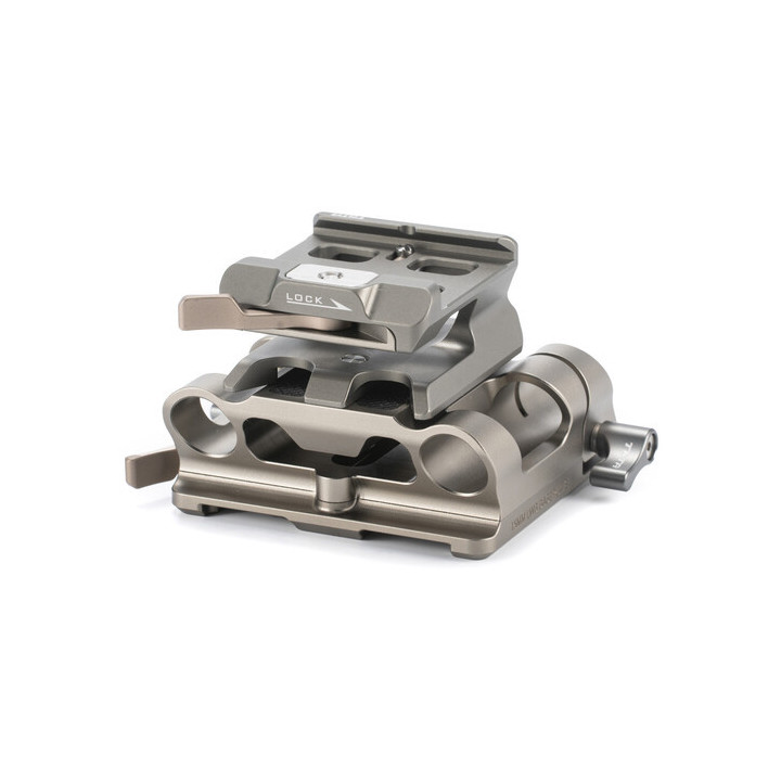 Tilta TA-MBP3-TG - Tilta Modular 15mm LWS Baseplate Type III - Titanium Gray