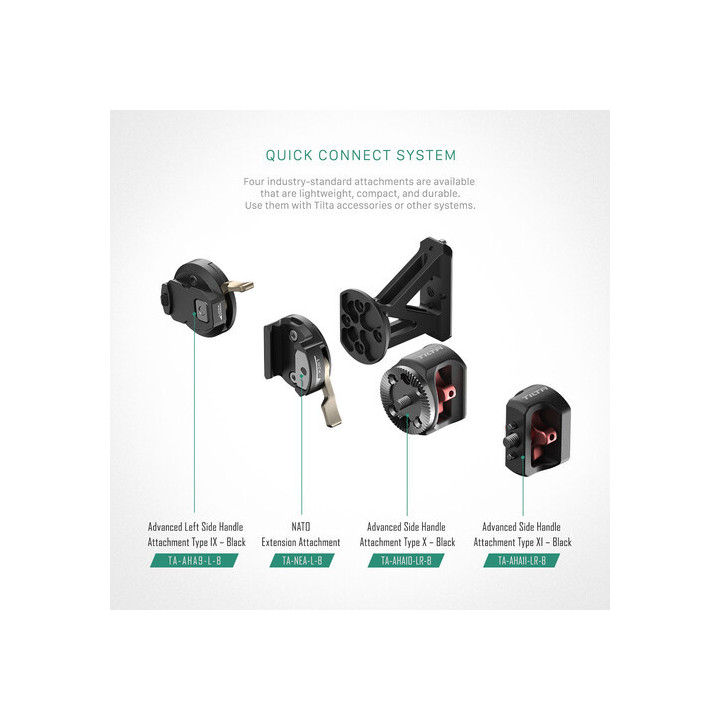 Tilta TA-NEA-L-B - Left Side NATO Extension Attachment - Black