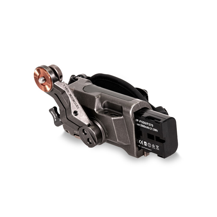 Tilta TA-RFH5-57 - Tiltaing Right Side Advanced Focus Handle (F570 Battery) Type V - Tactical Gray