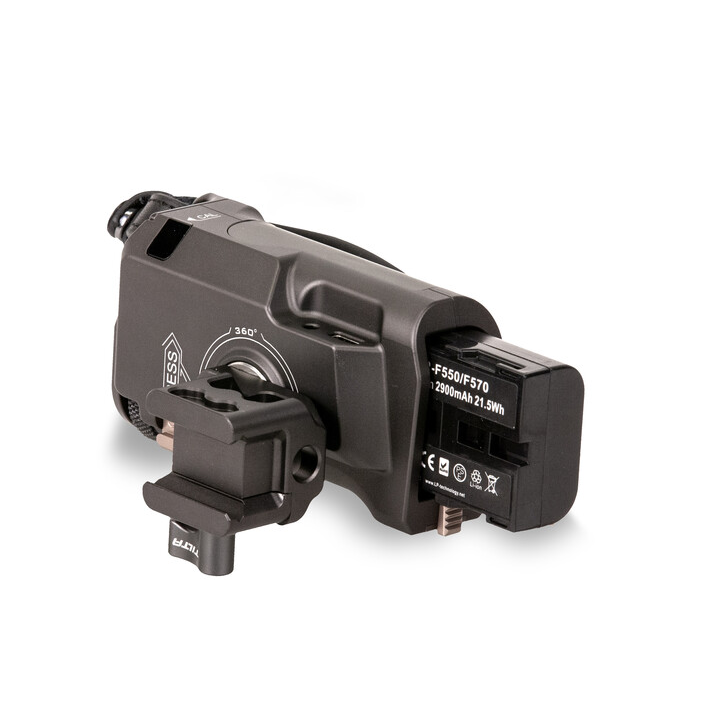 Tilta TA-RFH6-57-G - Tiltaing Right Side Advanced Focus Handle (F570 Battery) Type VI - Tilta Gray