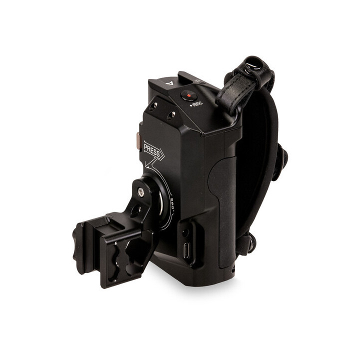 Tilta TA-RRH6-57-B - Tiltaing Right Side Advanced Power Handle with Run/Stop (F570 Battery) - Black