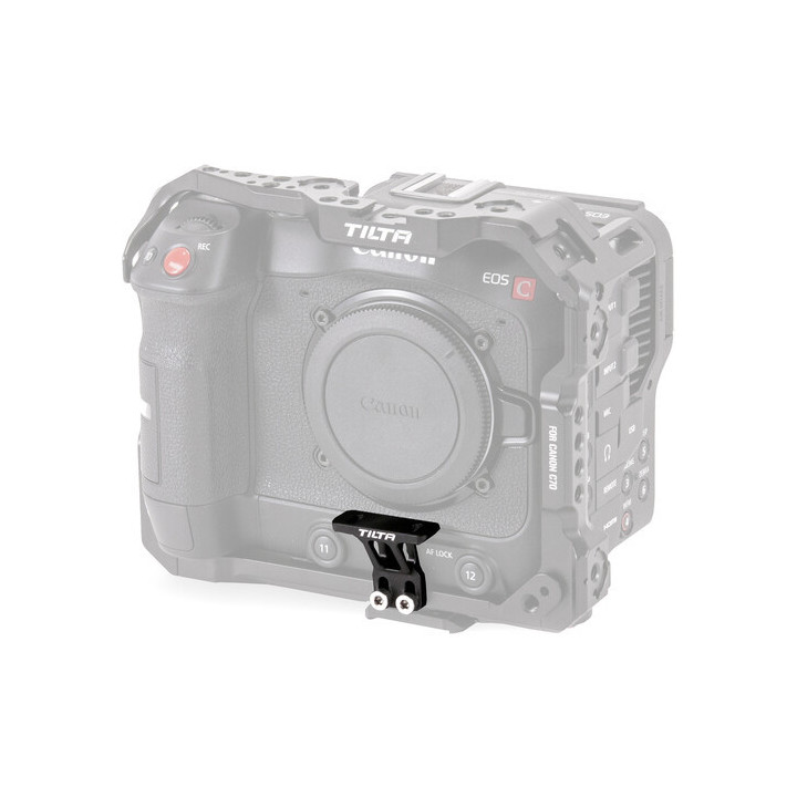 Tilta TA-T12-LAS-B - EF Mount Lens Adapter Support for Canon C70 - Black