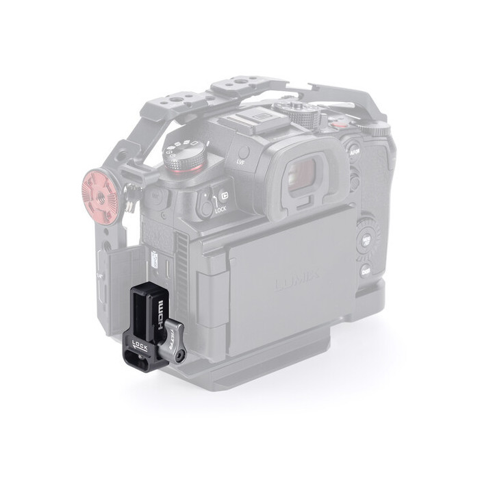 Tilta TA-T15-CC1-B - HDMI Clamp Attachment for Panasonic GH6 - Black