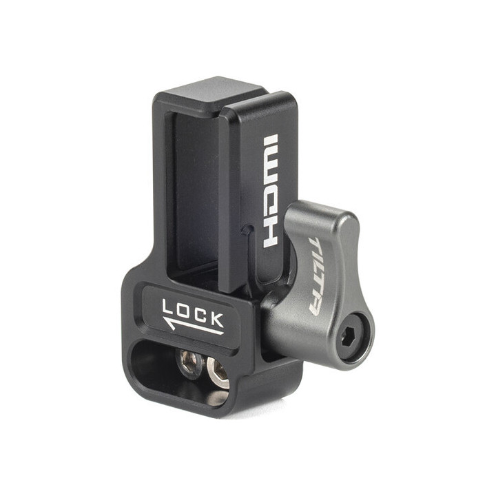 Tilta TA-T15-CC1-B - HDMI Clamp Attachment for Panasonic GH6 - Black