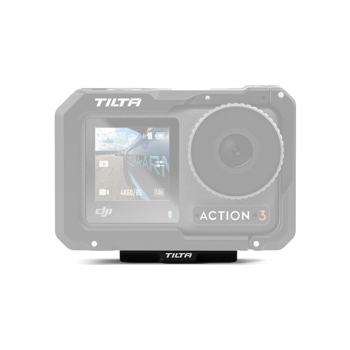 Tilta TA-T40-MBP-B - Magnetic 1/4"-20 Mounting Baseplate for DJI Osmo Action Series - Black