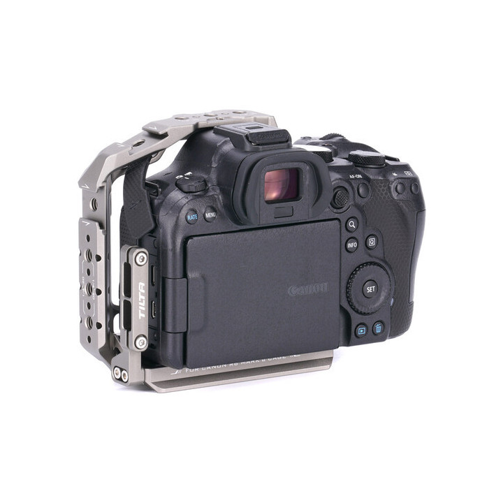 Tilta TA-T45-HCC-TG - Half Camera Cage for Canon R6 Mark II - Titanium Gray